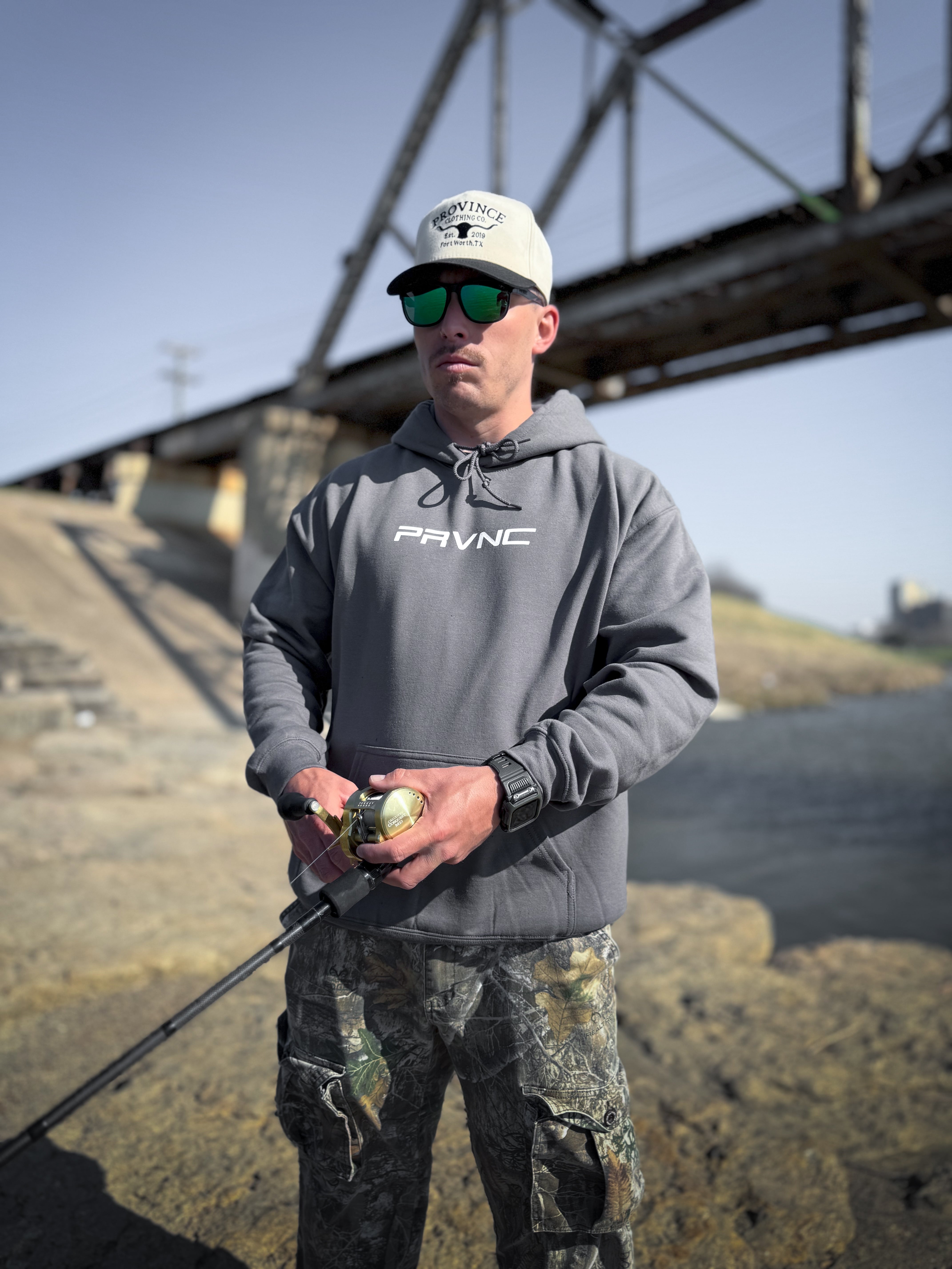 PRVNC Outdoors Hoodie - Slatewave